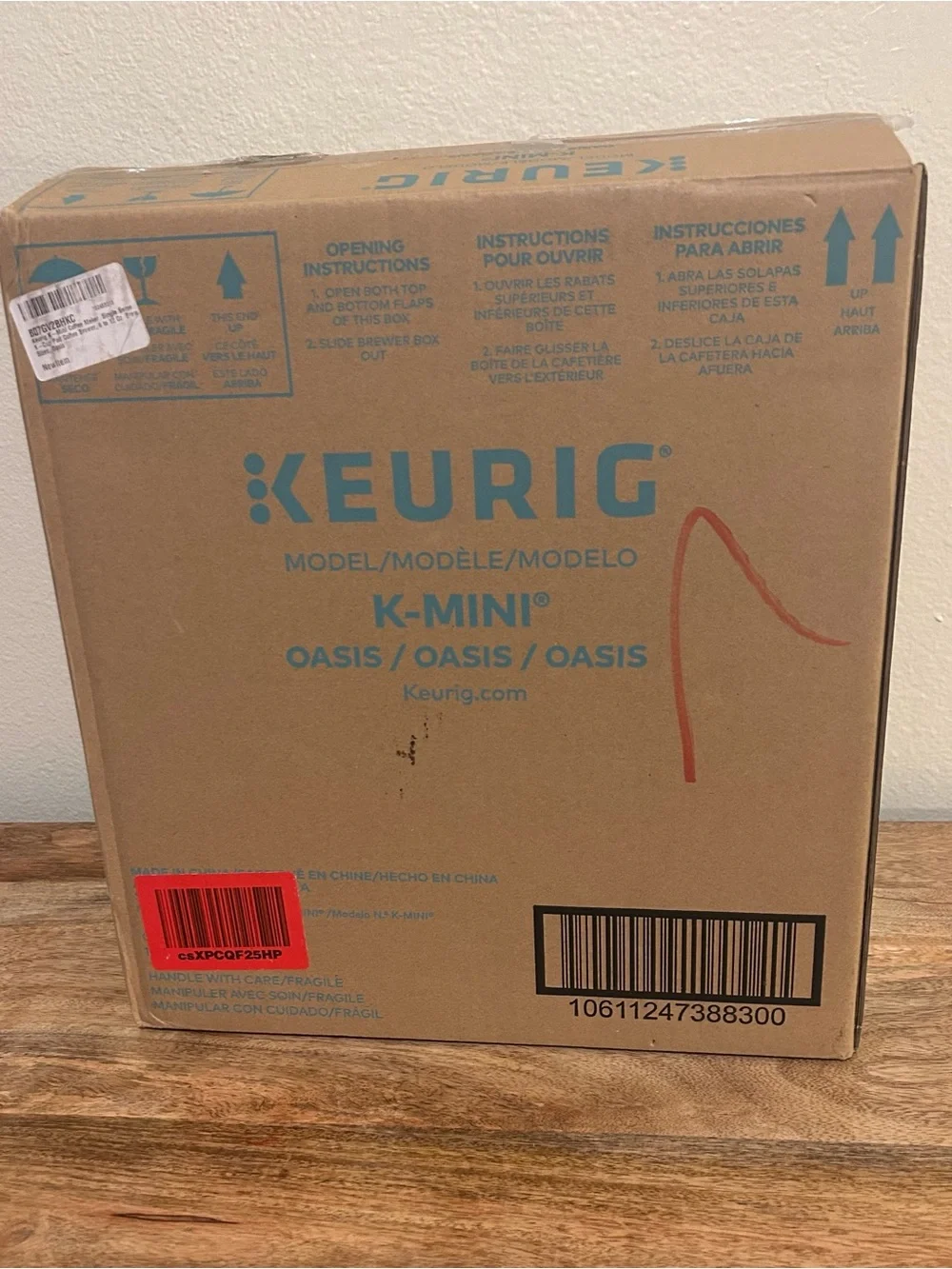 Keurig K-Mini Single Serve Coffee Maker in Oasis Green NWT